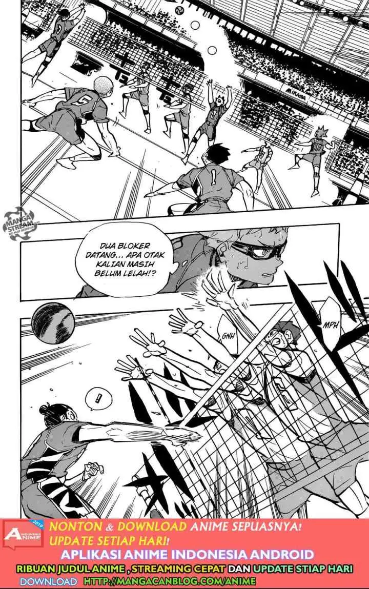 Haikyuu!! chapter 360 halaman 8