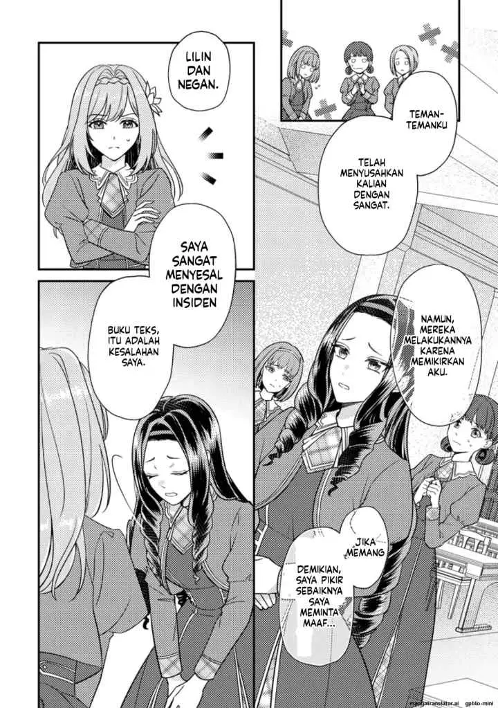 Heroine ga Kuru Mae ni Ninshin shimashita ~Tsunda Hazu no Akuyaku Reijou desuga, Douyara Chigau youdesu~ chapter 4.2 halaman 6