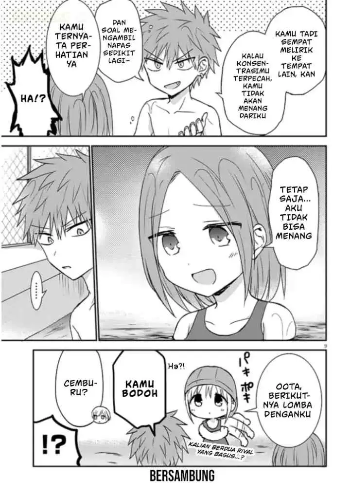 Kao ni Denai Kashiwada-san to Kao ni Deru Oota-kun + chapter 7 halaman 10