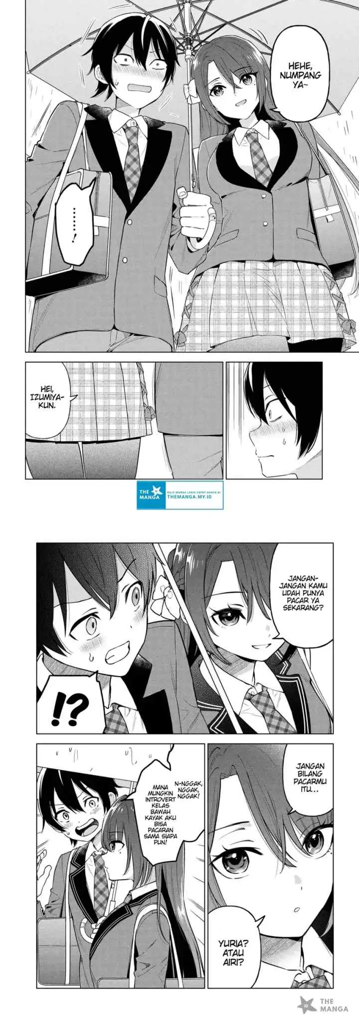 Inkyaa no ore ga sekigae de S-kyuu bishoujo ni kakomaretara himitsu no kankei ga hajimatta chapter 3 halaman 8