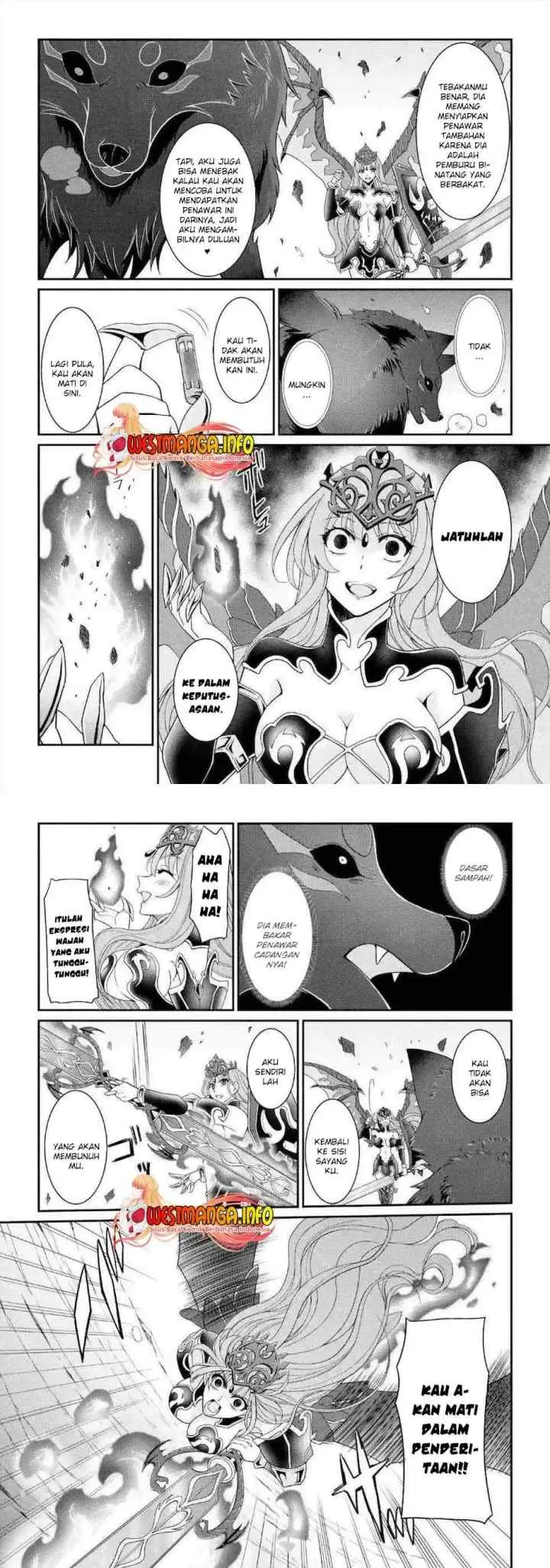 Shikkoku Tsukai no Saikyo Yusha Nakama Zen'in ni Uragira Retanode Saikyo no Mamono chapter 31.1 halaman 10