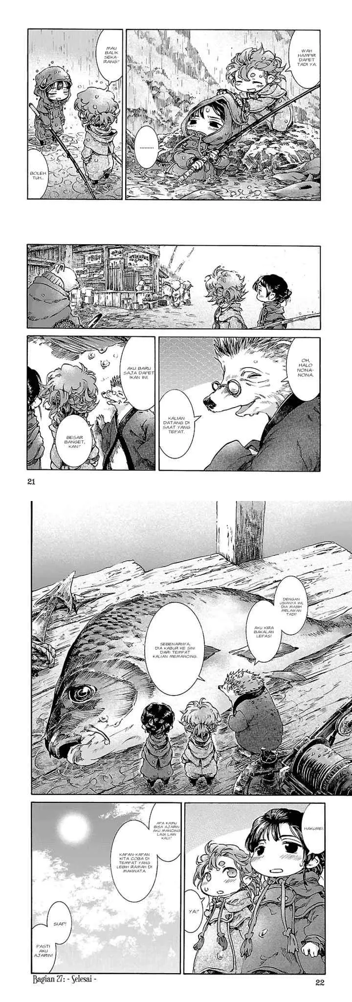Hakumei to Mikochi chapter 27 halaman 11