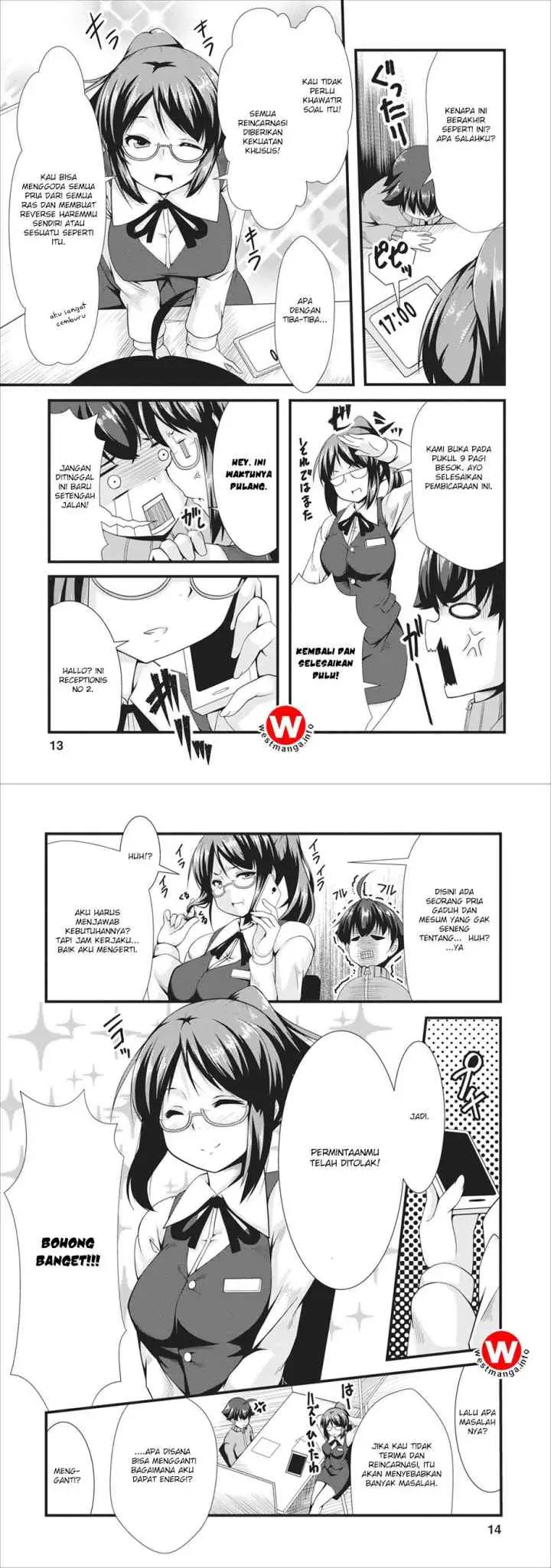 Succubus ni Tensei shita node Milk wo Shiborimasu chapter 1 halaman 7