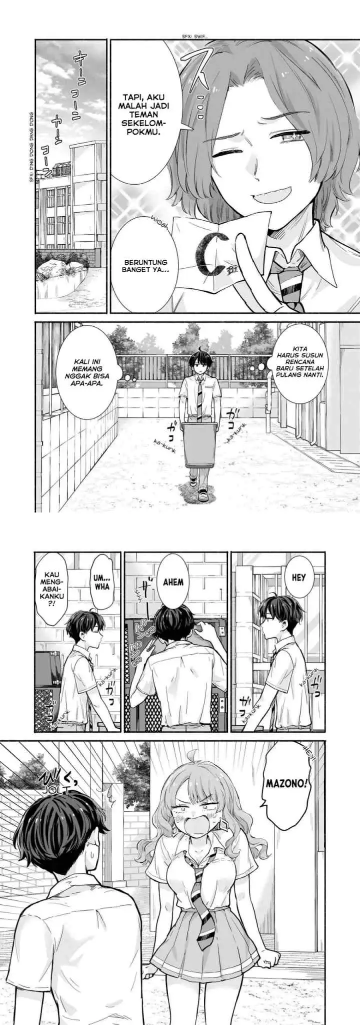 Nee, Mou Isso Tsukiacchau? Osananajimi no Bishoujo ni Tanomarete, Camo Kareshi Hajimemashita chapter 17 halaman 5