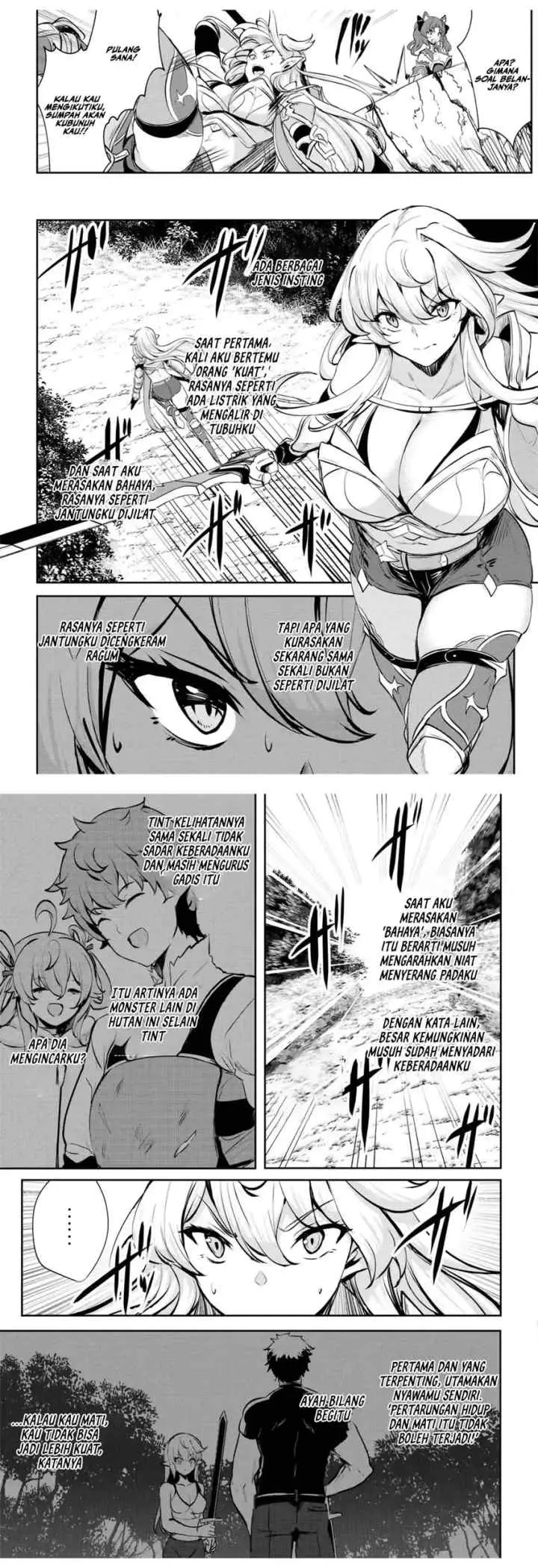 Dore dake Doryoku Shite mo Mannen Level 0 no Ore wa Tsuihou Sareta chapter 8 halaman 9