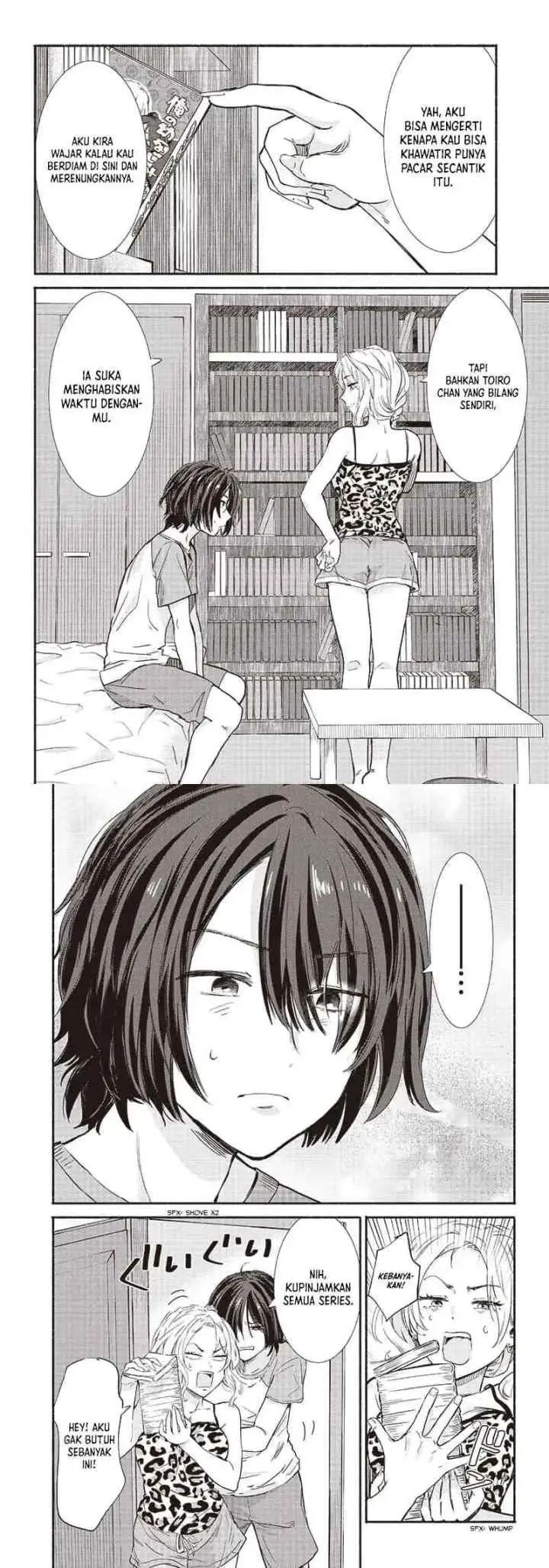 Nee, Mou Isso Tsukiacchau? Osananajimi no Bishoujo ni Tanomarete, Camo Kareshi Hajimemashita chapter 13 halaman 5