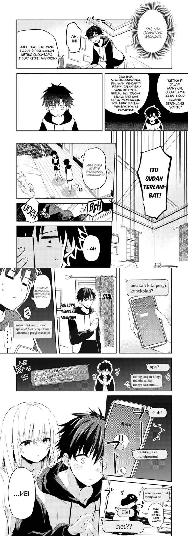Saijo no Osewa ~Takane no Hana Darakena Meimon Kou de, Gakuin Ichi no Ojou-sama (Seikatsu Noryoku Kaimu) o Kagenagara Osewa suru Koto ni Narimashita~ chapter 2.2 halaman 11