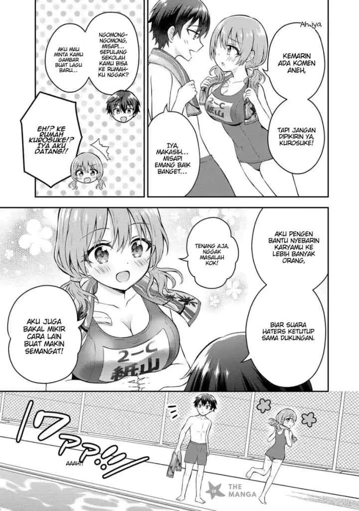 Tonari no Seki no Inkya Joshi ga Oshi Utaite Datta - Ore no Kyoku wo Uttatekure! chapter 14.1 halaman 9