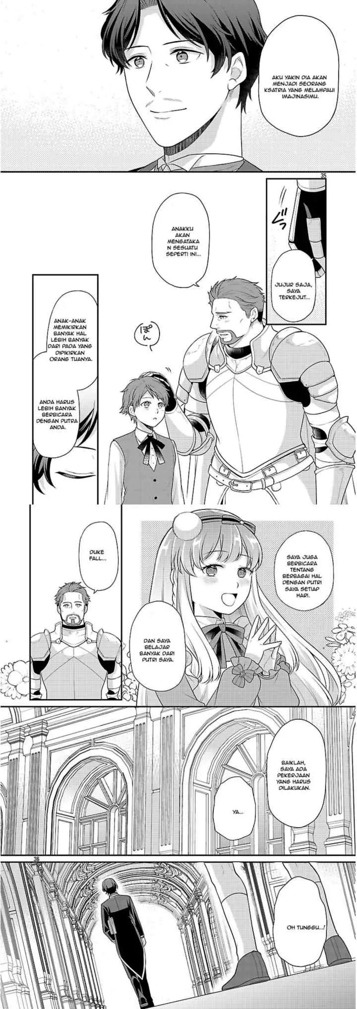 Akuyaku Reijou no Chichioya ni Tensei shitanode, Tsuma hingga Musume wo Dekiai shimasu chapter 6 halaman 19