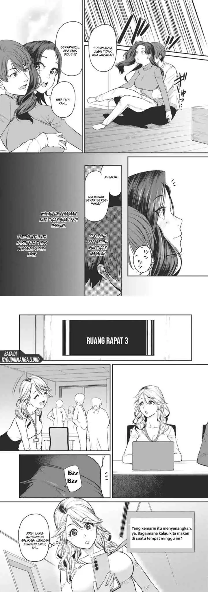 Shigoto Kaeri, Dokushin no Bijin Doushi ni Tanomarete chapter 15 halaman 12