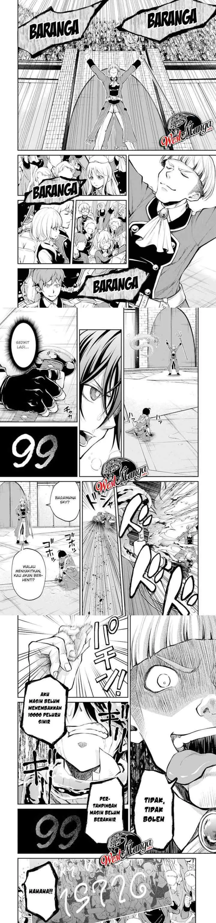 Saisoku Musou No B-Kyuu Mahou Tsukai: Ippatsu Utareru Mae Ni Senpatsu Uchikaesu! chapter 12 halaman 10