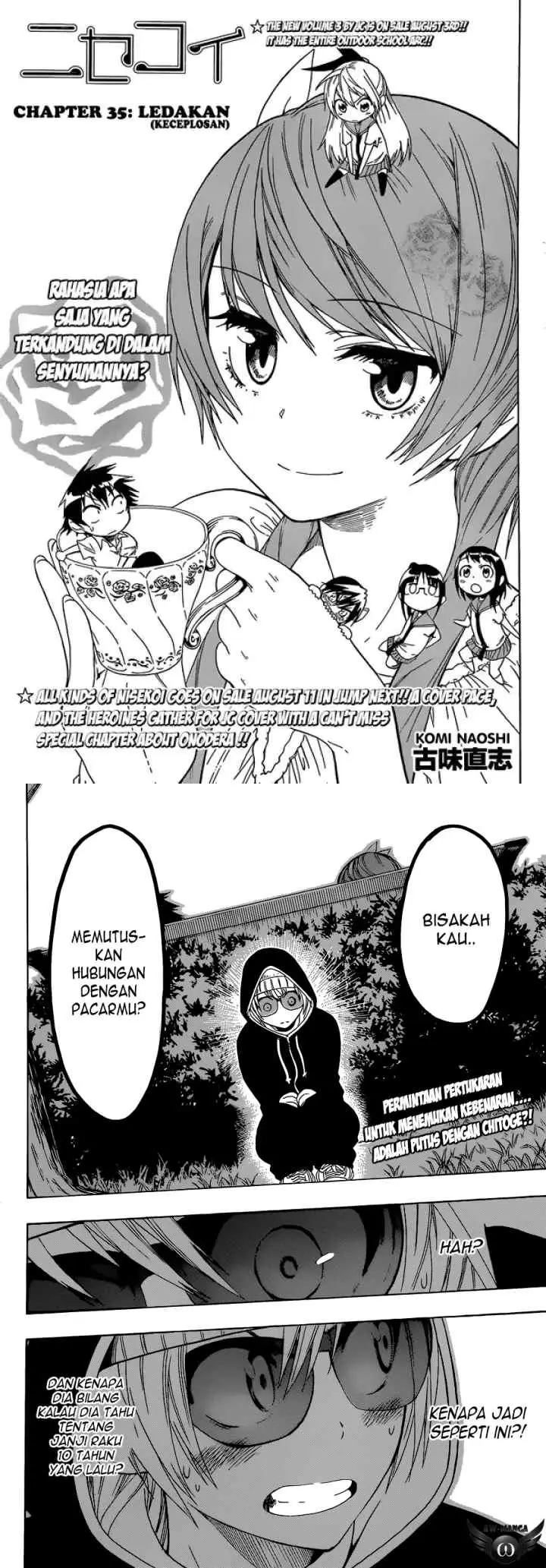 Nisekoi chapter 35 halaman 6
