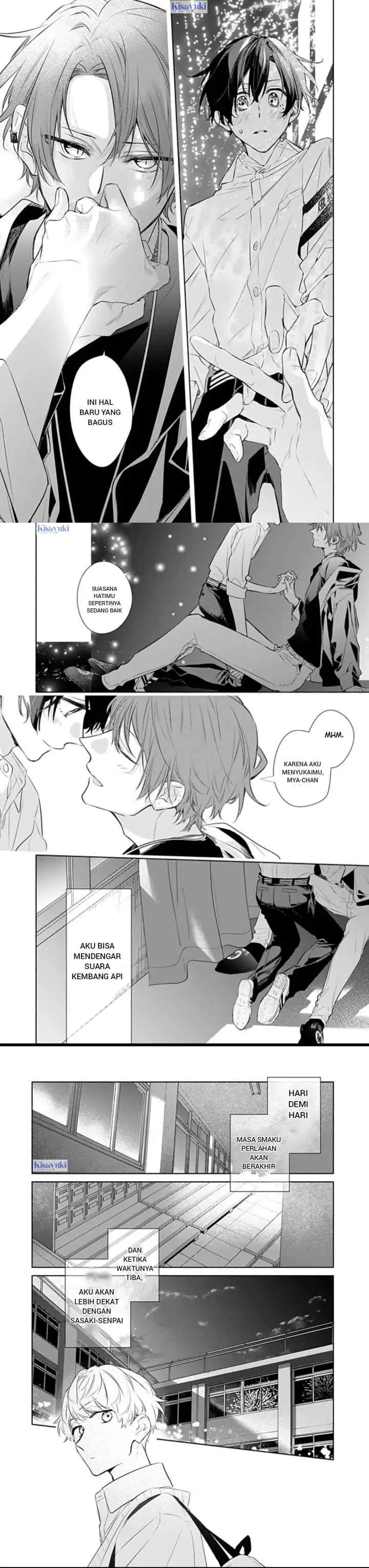 Sasaki to Miyano chapter 53 halaman 17