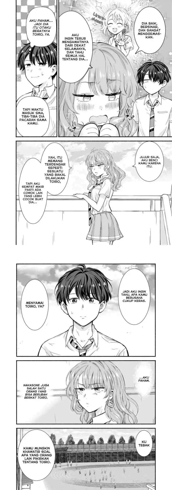 Nee, Mou Isso Tsukiacchau? Osananajimi no Bishoujo ni Tanomarete, Camo Kareshi Hajimemashita chapter 17 halaman 8