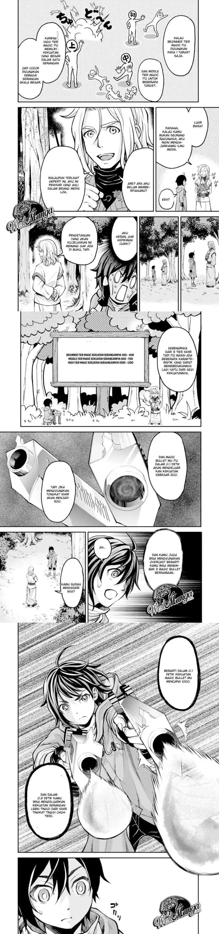 Saisoku Musou No B-Kyuu Mahou Tsukai: Ippatsu Utareru Mae Ni Senpatsu Uchikaesu! chapter 2 halaman 7