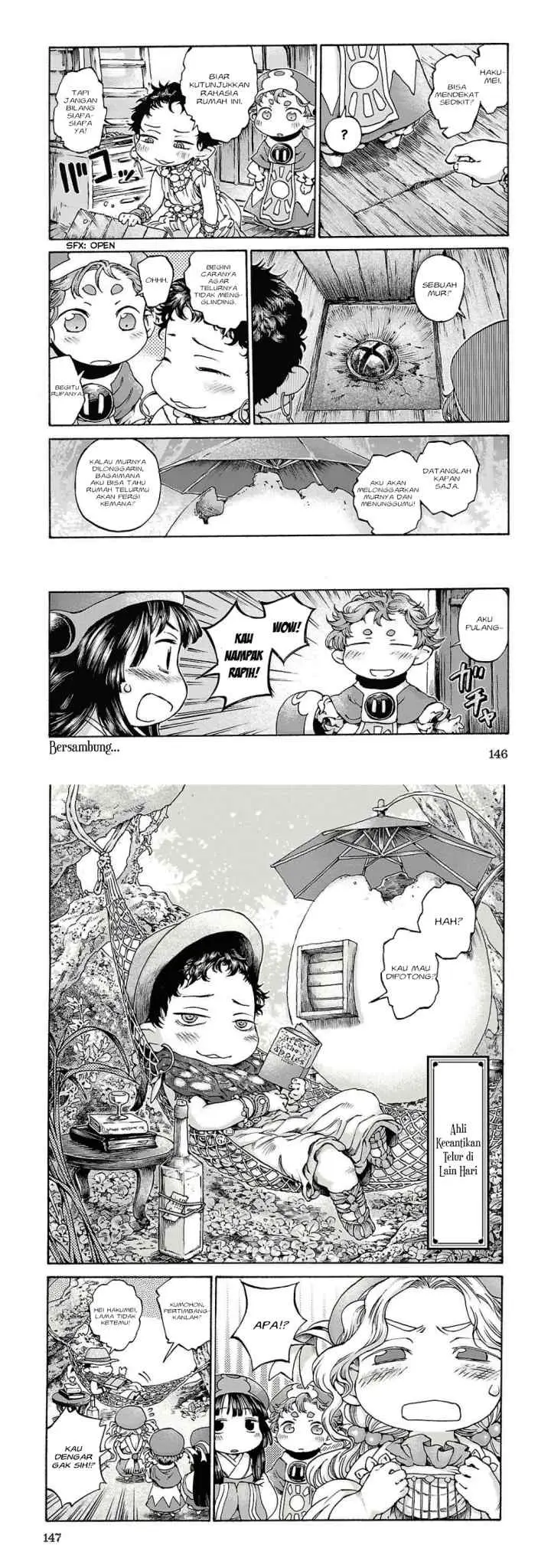 Hakumei to Mikochi chapter 13 halaman 8