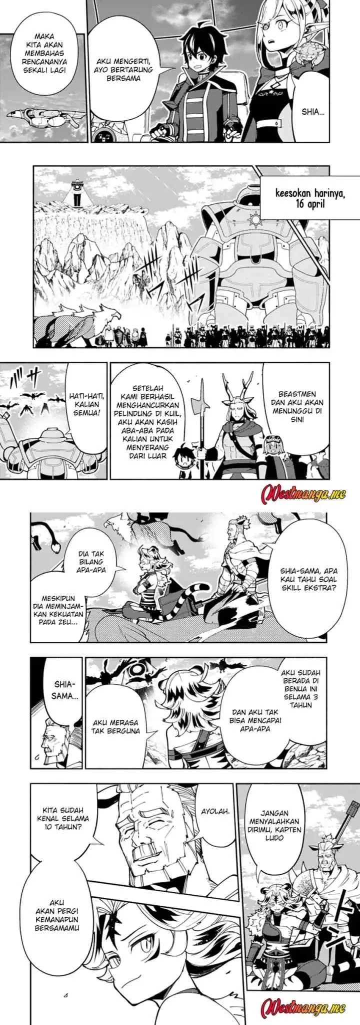 Hell Mode: Yarikomi Suki no Gamer wa Hai Settei no Isekai de Musou Suru chapter 85 halaman 4