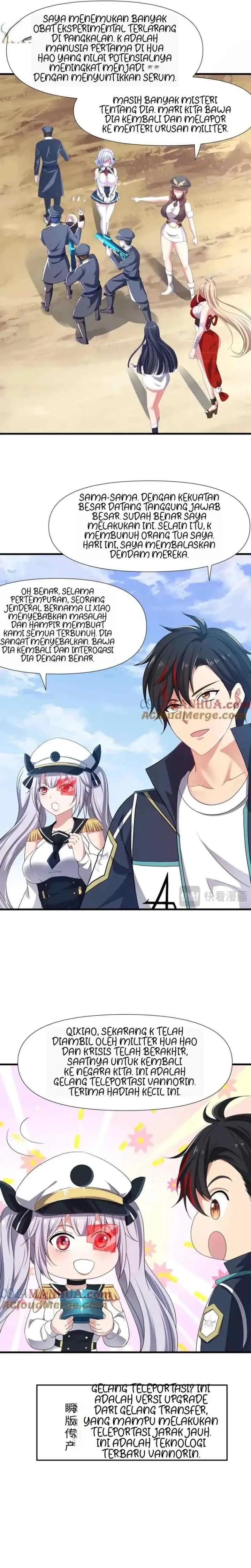 After Merging With the Goddess, I Am Invincible chapter 68 halaman 4