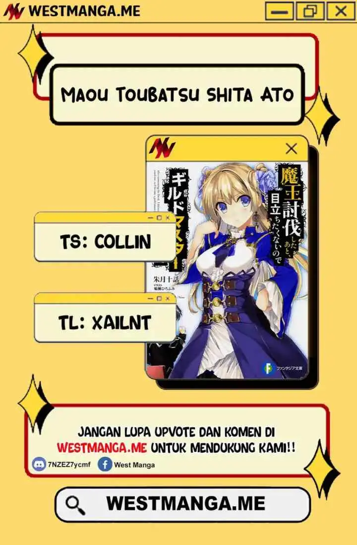 Maou Toubatsu Shita Ato, Medachitakunai node Guild Master ni Natta chapter 67 halaman 4