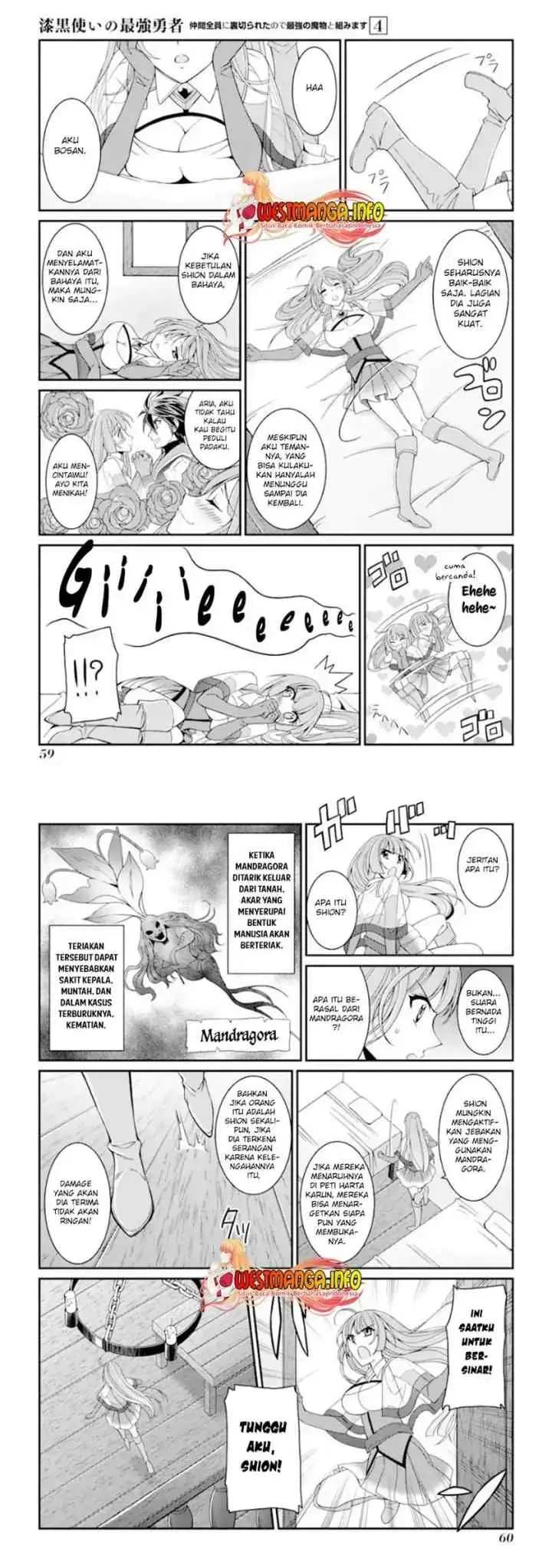 Shikkoku Tsukai no Saikyo Yusha Nakama Zen'in ni Uragira Retanode Saikyo no Mamono chapter 15 halaman 15