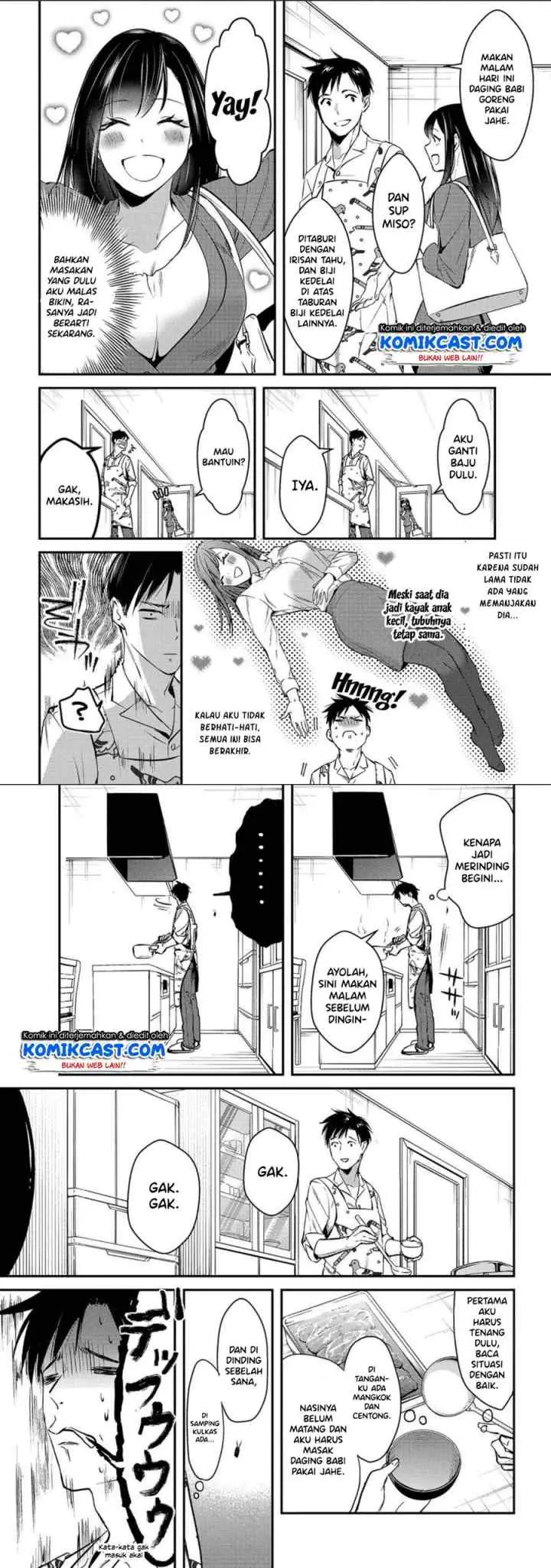 It's Fun Having a 300,000 yen a Month Job Welcoming Home an Onee-san Who Doesn't Find Meaning in a Job That Pays Her 500,000 yen a Month chapter 2 halaman 5