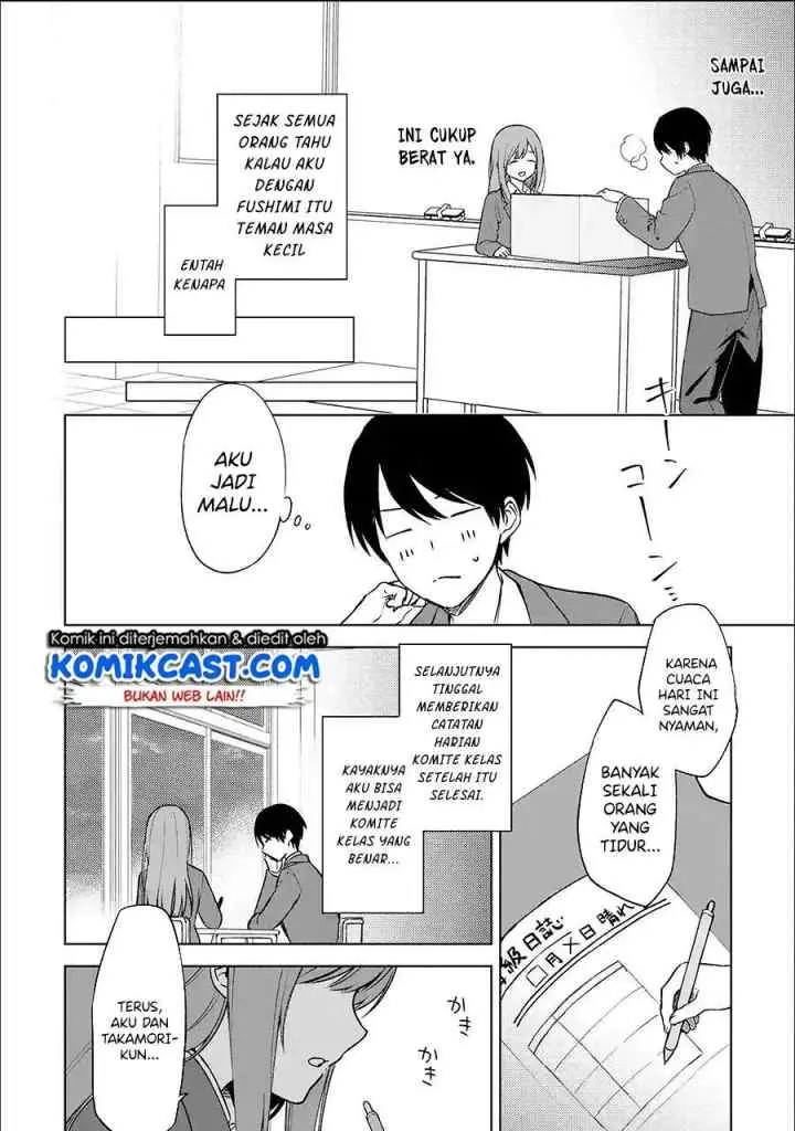 Chikan Saresou ni Natteiru S-kyuu Bishoujo wo Tasuketara Tonari no Seki no Osanajimi datta chapter 14 halaman 10