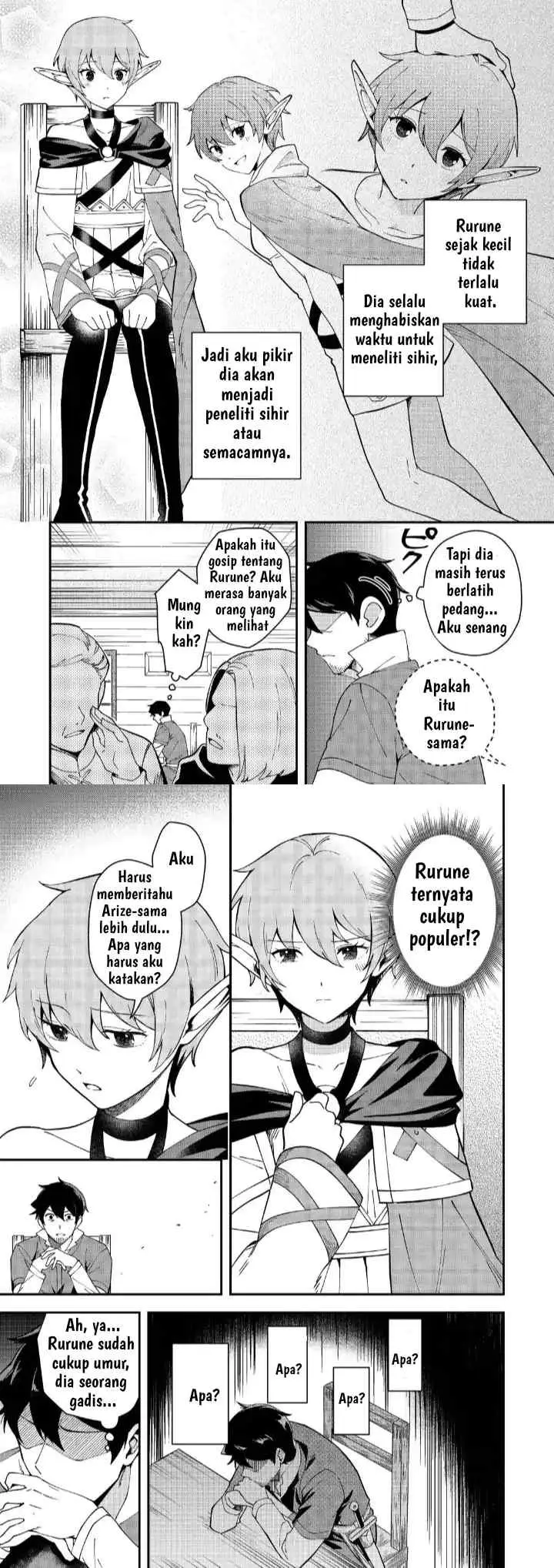 Hirotta Dorei-tachi ga Tabi datte Haya Juunen, Naze ka Ore ga Densetsu ni Natteita chapter 5 halaman 5