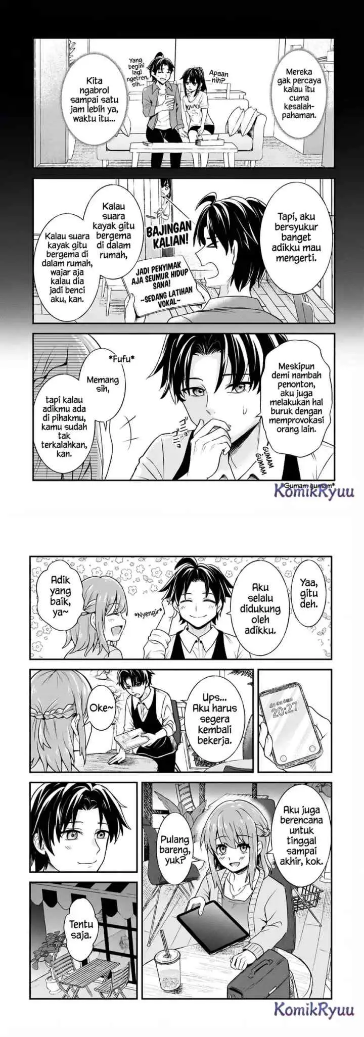 Aori-kei Game Haishinsha (Hatachi), Haishin no Kiri Wasure ni Yori Ii Hito Baresuru chapter 7 halaman 8