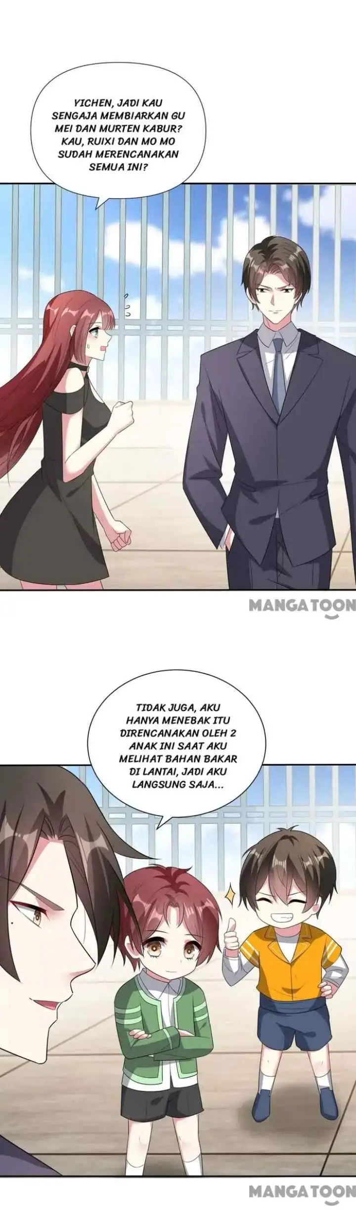 Cool Genius Kids-President's Pampered Wife Is Too Heroic chapter 149 halaman 4