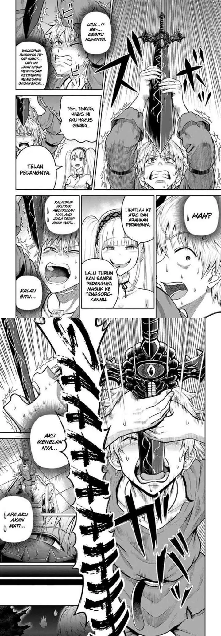 Dungeon ni Hisomu Yandere na Kanojo ni Ore wa Nando mo Korosareru chapter 9 halaman 12