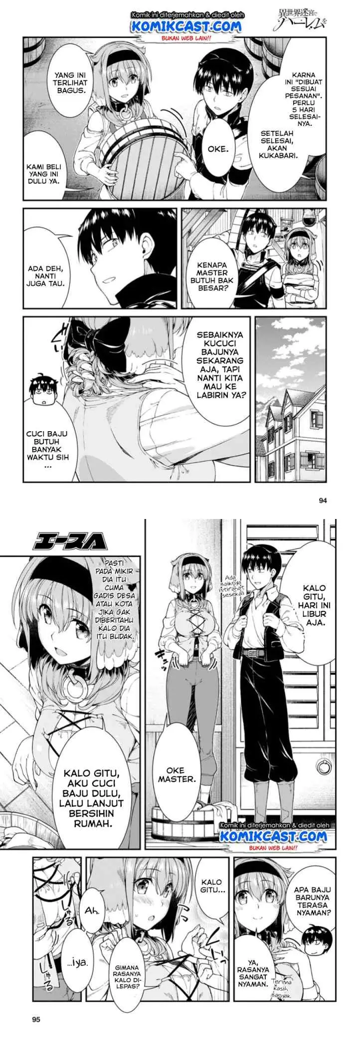 Isekai Meikyuu de Harem wo chapter 28 halaman 5