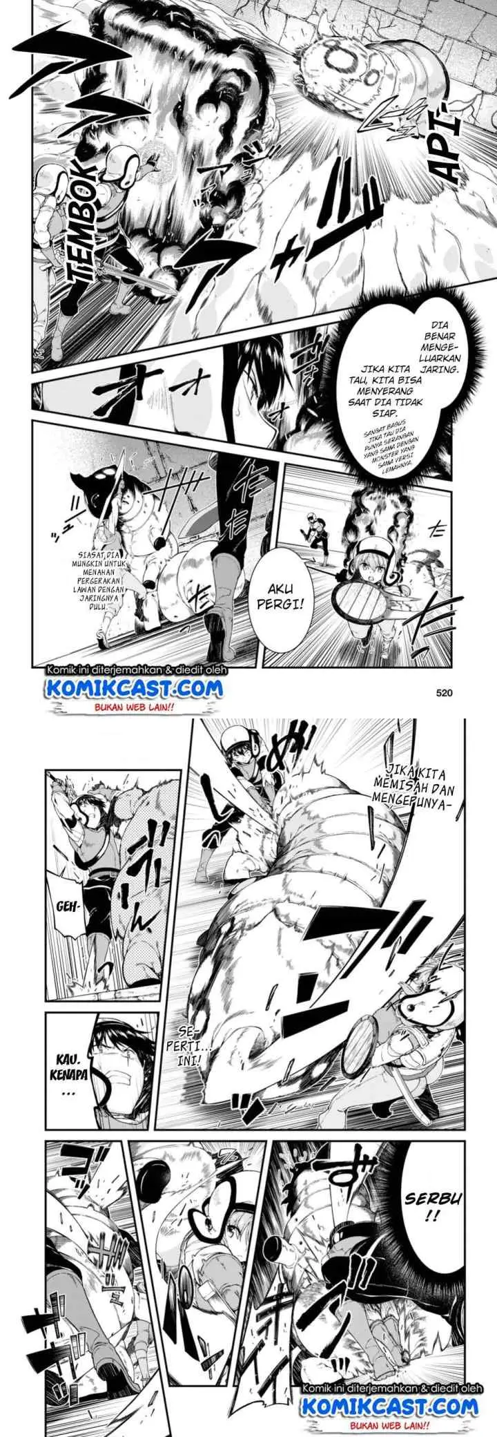 Isekai Meikyuu de Harem wo chapter 23 halaman 4