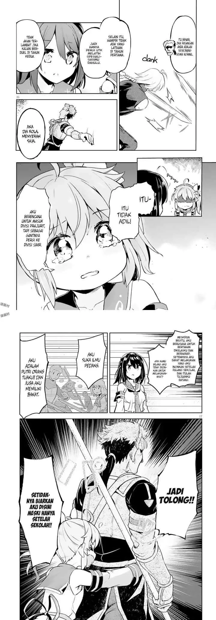 Kenshi o Mezashite Nyugaku Shitanoni Maho Tekisei 9999 Nandesukedo!? chapter 4 halaman 9