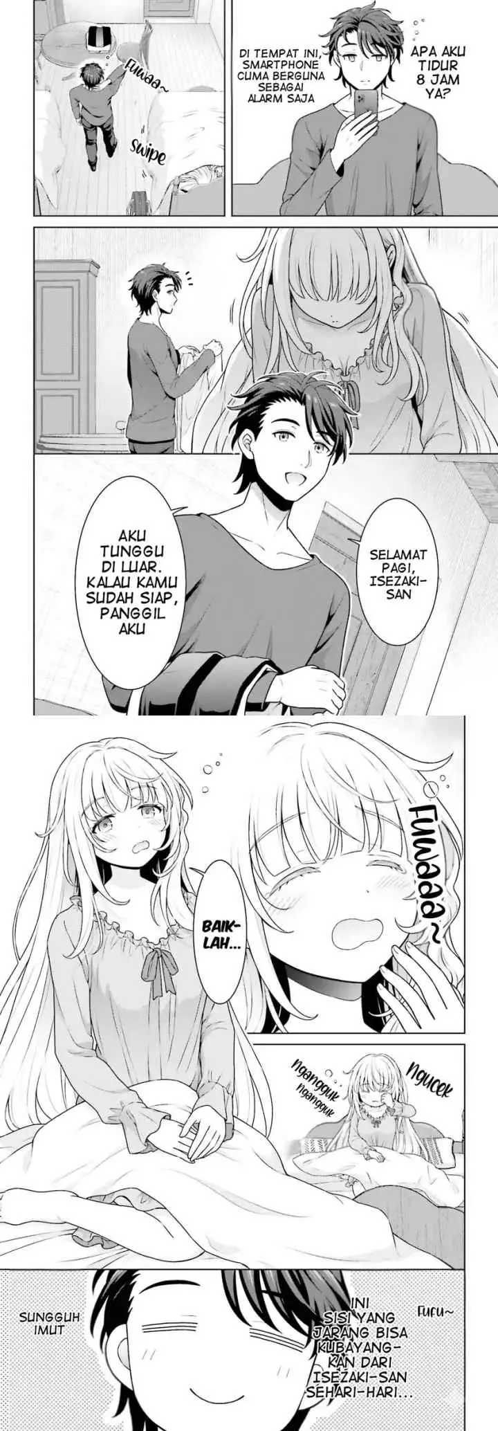 Gokinjo JK Isezaki-san wa Isekaigaeri no Daiseijo chapter 4 halaman 8