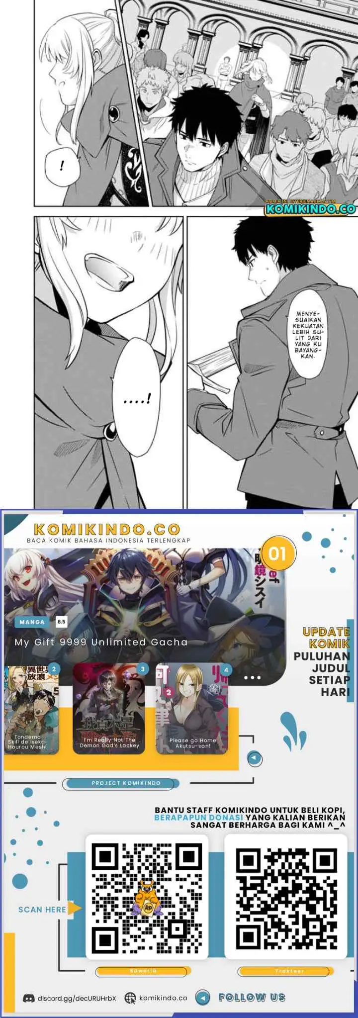 The Reincarnated Swordsman With 9999 Strength Wants To Become A Magician! chapter 1 halaman 18