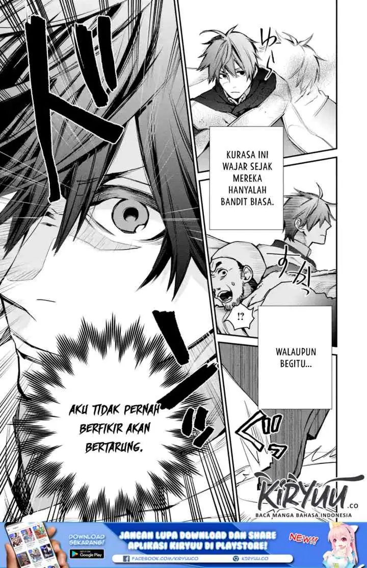 Saikyou no Madoshi. Hisa ni Ya wo Ukete Shimatta no de Inaka no Eihei ni Naru chapter 8.1 halaman 15