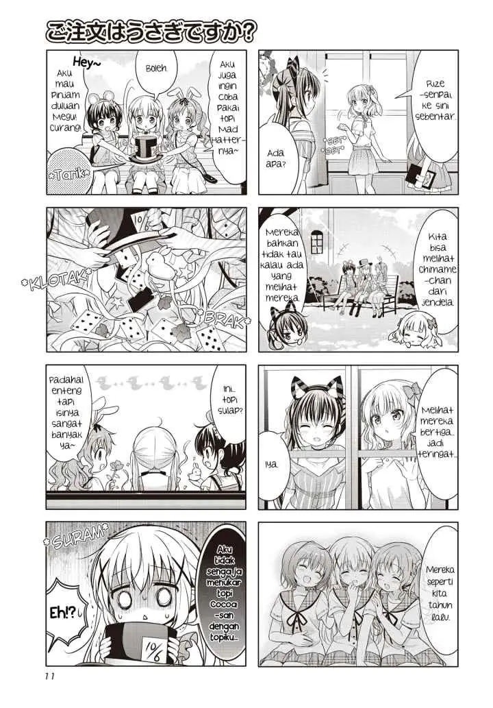 Gochuumon wa Usagi Desu ka? chapter 154 halaman 7