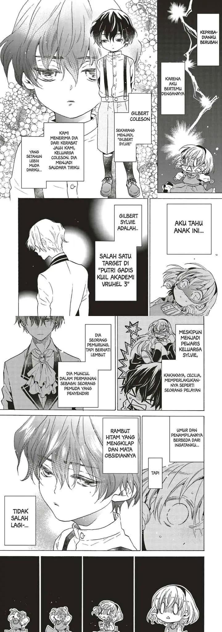The Villainess, Cecilia Sylvie, Doesn't Want to Die so She Decided to Crossdress chapter 1.1 halaman 4