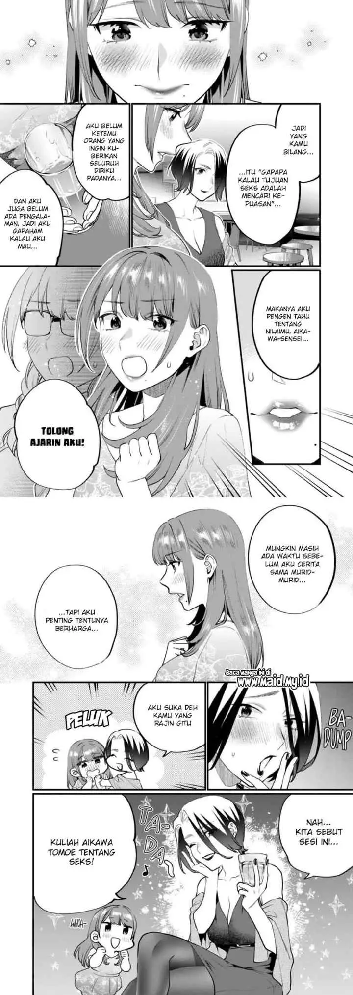 Sensei de ￮￮ shicha ikemasen! chapter 16.1 halaman 6