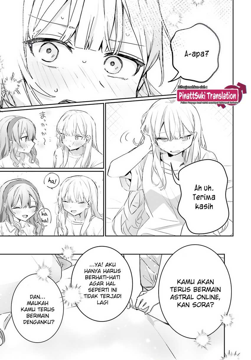 Astral Online - Maou no Noroi de Saikyou Bishoujo ni natta Ore, Saijaku Shoku da ga Cheat Skill de Chou Seichou shite Musou suru chapter 18 halaman 20