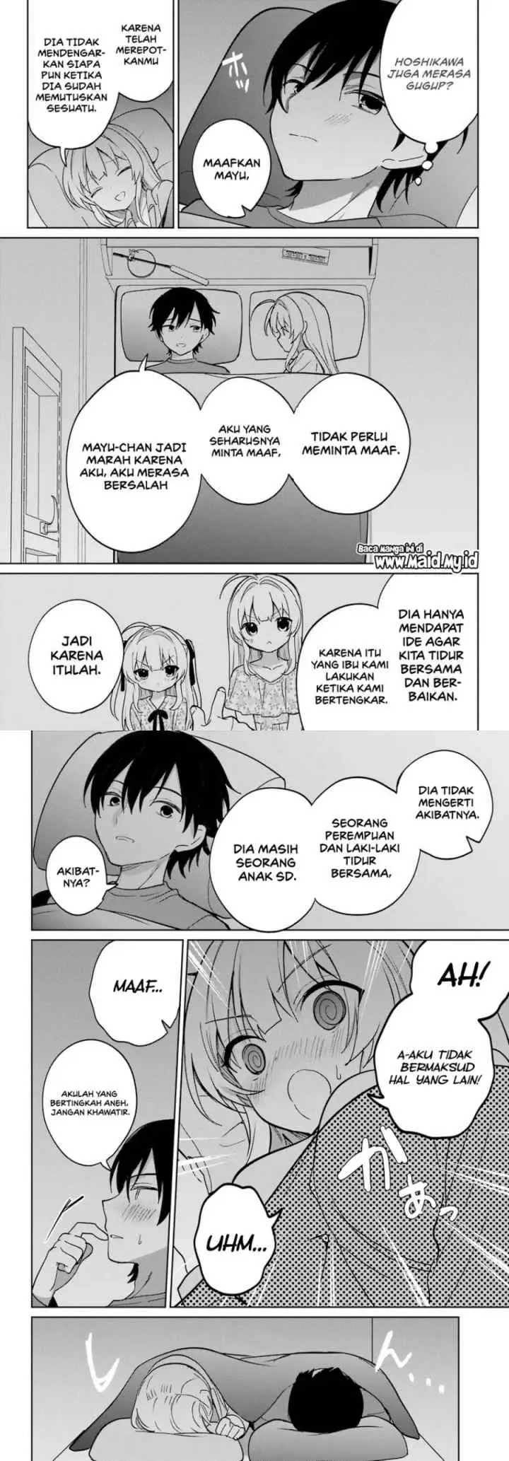 Remote Jugyou ni Nattara Class 1 no Bishoujo to Doukyo Suru Koto ni Natta chapter 19 halaman 8