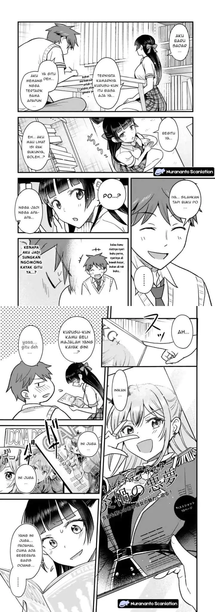 Uchi no Seiso-kei Iinchou ga Katsute Chuunibyou Idol Datta Koto wo Ore Dake ga Shitteiru chapter 9.2 halaman 4