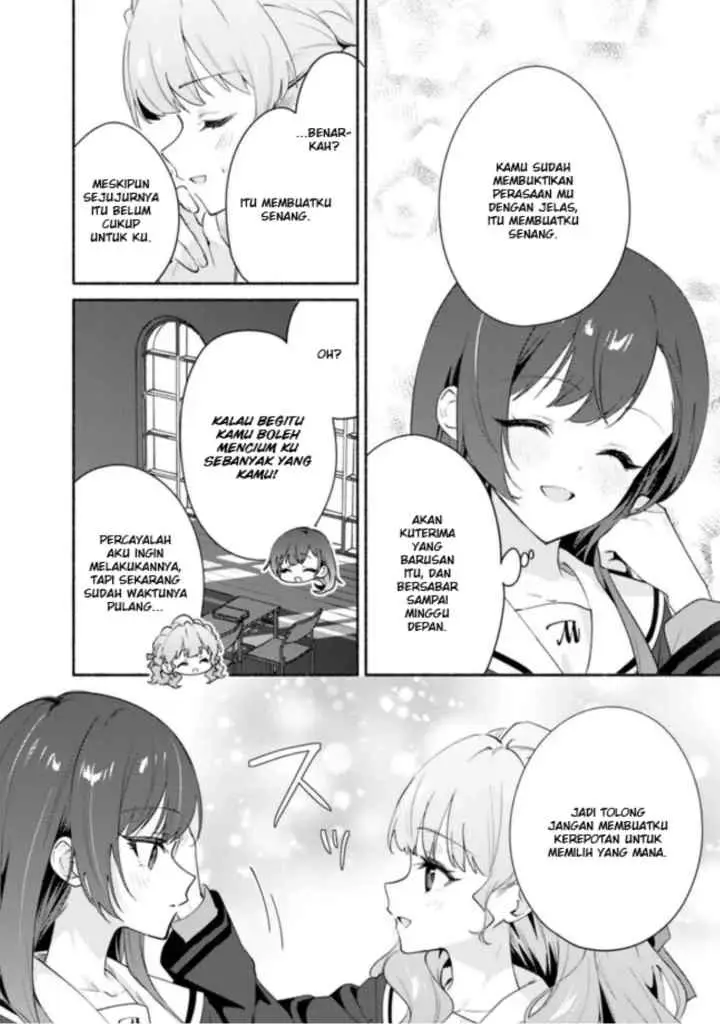 A Yuri Story About Breaking a Pretty Girl Who Keeps Insisting -I Won't Lose- Into Submission chapter 6 halaman 12