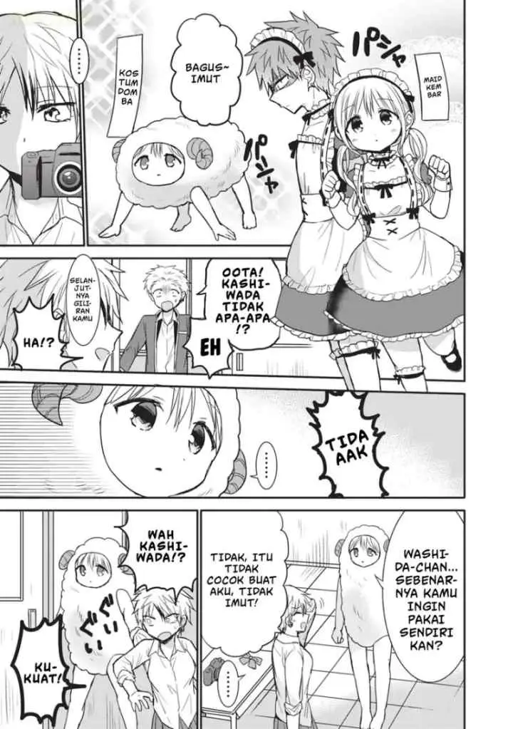 Kao ni denai Kashiwada-san to Kao ni deru Ota-kun chapter 107 halaman 8