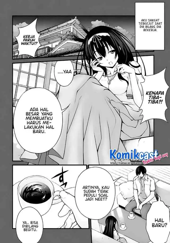Kirei na Kurokami no Takashina-san (Mushoku) to Tsukiau Koto ni Natta chapter 10.1 halaman 4