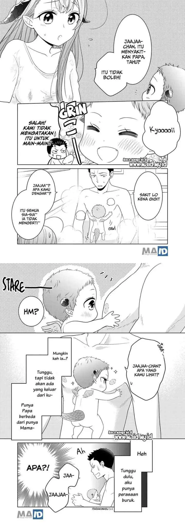 Kitaku Tochuu de Yome to Musume ga Dekita n dakedo Dragon datta chapter 9.1 halaman 9