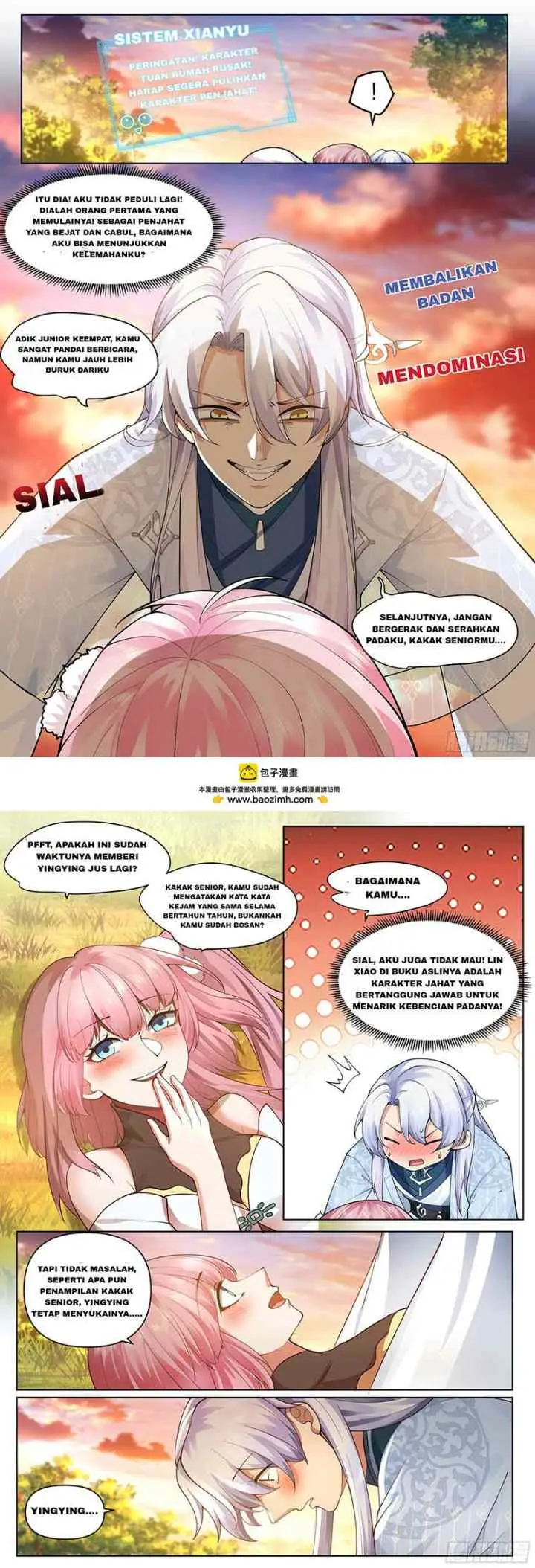 The Villain's Senior Brother And His Junior Sisters Are All Yanderes chapter 42 halaman 9