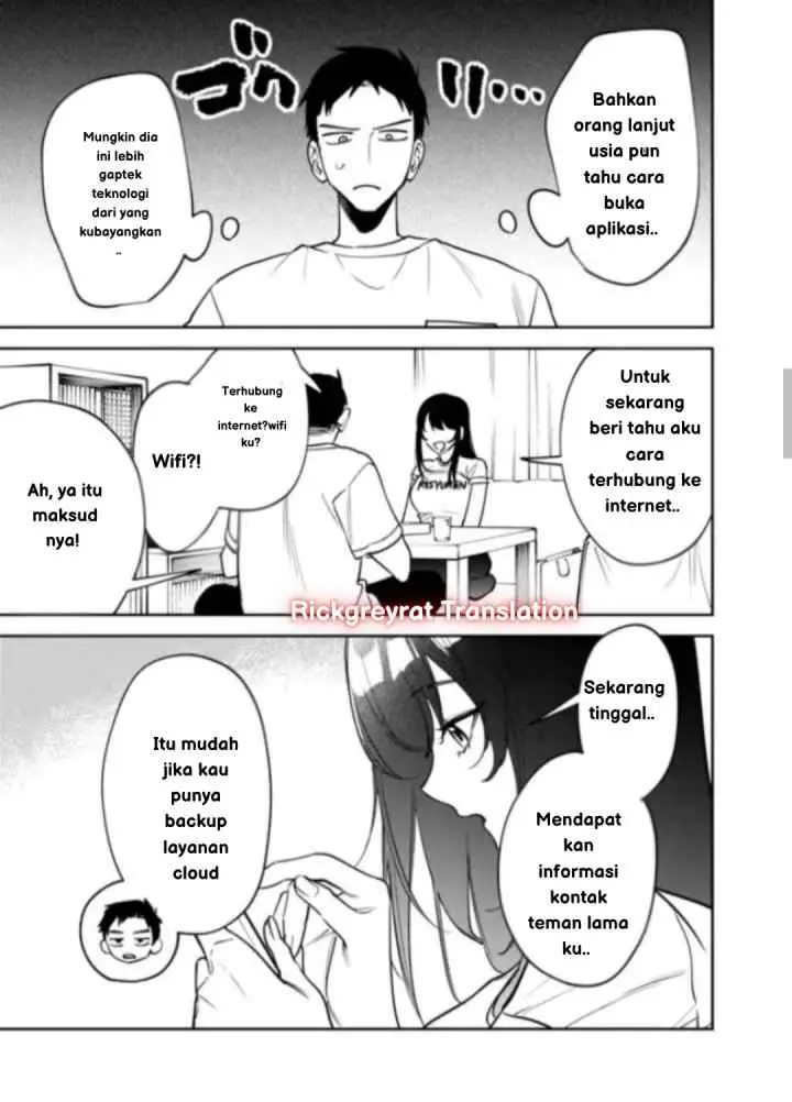 Koko Jidai ni Gomandatta Jou sama to no Dousei Seikatsu wa Igaito Igokochi ga Warukunai chapter 18 halaman 7
