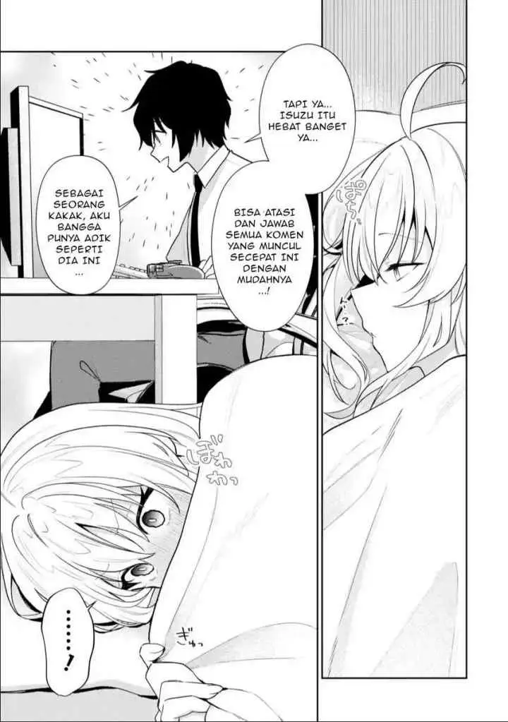 Yuumei VTuber no Ani Dakedo, Nazeka Ore ga Yuumei ni Natteita chapter 12.1 halaman 6