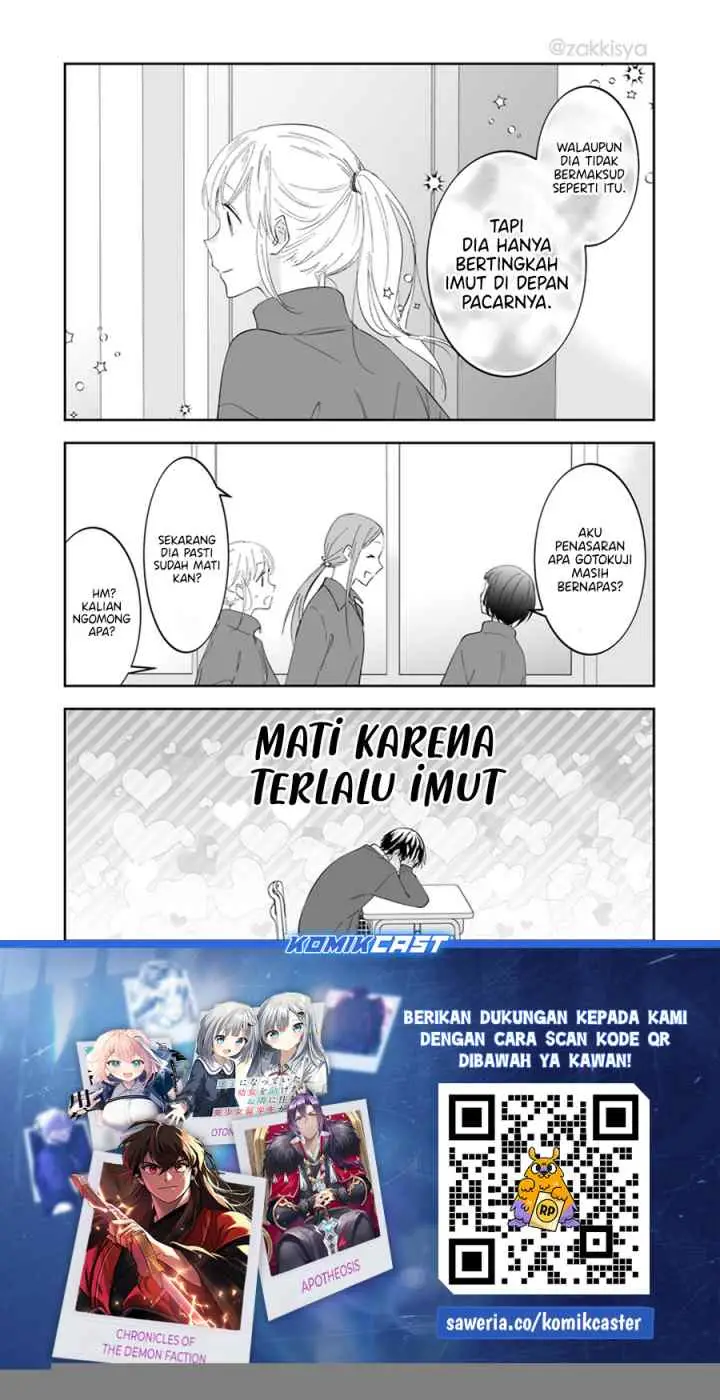 The World Will Be Destroyed Tomorrow, so I Want to Rub Your Boobs chapter 10 halaman 8